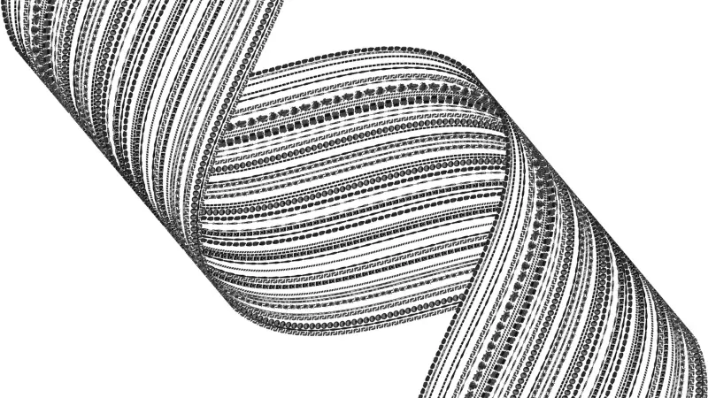 A helix structure made of Bosch products, symbolizing the Code of Conduct and commitment to Compliance.